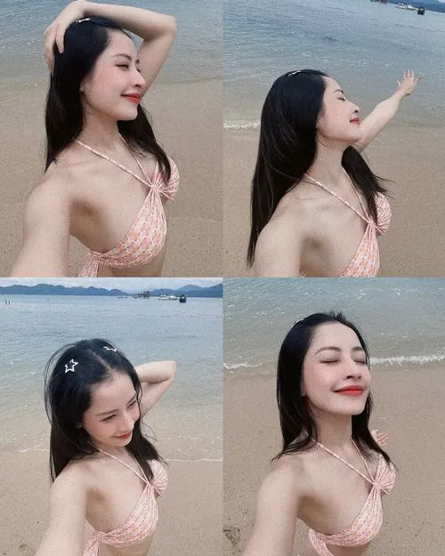 19 Ảnh Chi Pu diện bikini tối giản, eo nhỏ nổi bật, gương mặt sắc sảo nhìn là nhớ.