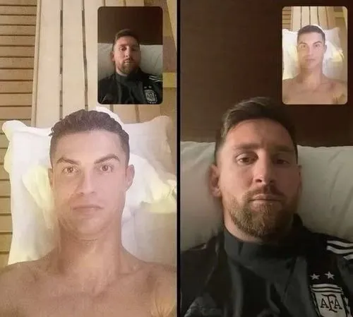 4 Hình meme hài hai người video call kiểu deepfake hình ảnh, biểu cảm mặt nghiêm túc mà caption một câu nhây dai.