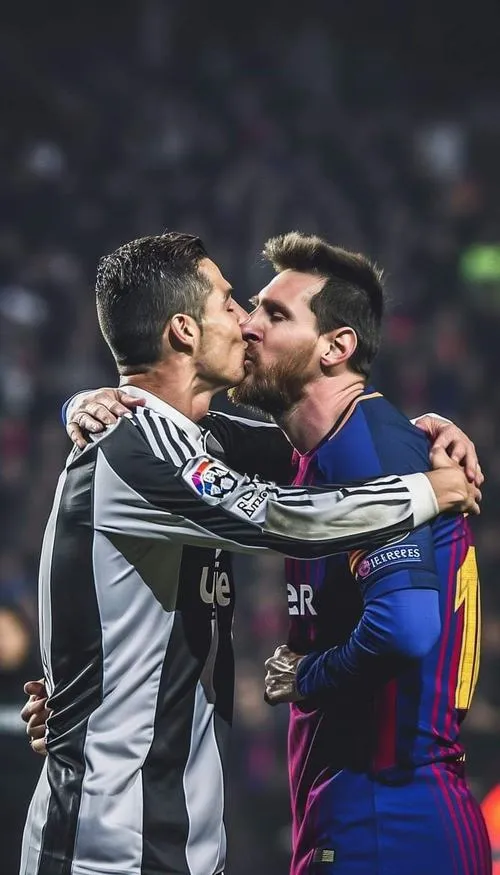65 Ảnh Meme Ronaldo và Messi hài hước từ ôm hôn tới trêu chọc nhau cực nhây bựa