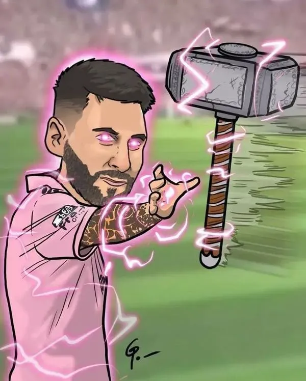 120 Ảnh Messi Meme hài hước vô tri kết hợp hiệu ứng phóng đại giúp tăng độ nhây bựa