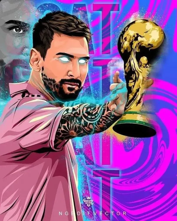 2 Hình troll Messi mặt lạnh như tiền, phản ứng sau pha bỏ lỡ khó đỡ