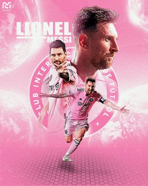 42 Hình nền điện thoại Messi với màu nhấn vàng trên nền xanh, cân bằng tông chính, nhìn lâu không mỏi