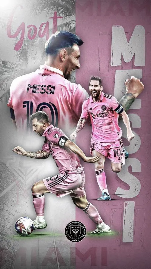 17 Hình nền điện thoại La Pulga đá bóng kiểu minh họa, tông hồng xám, bố cục dọc gọn gàng