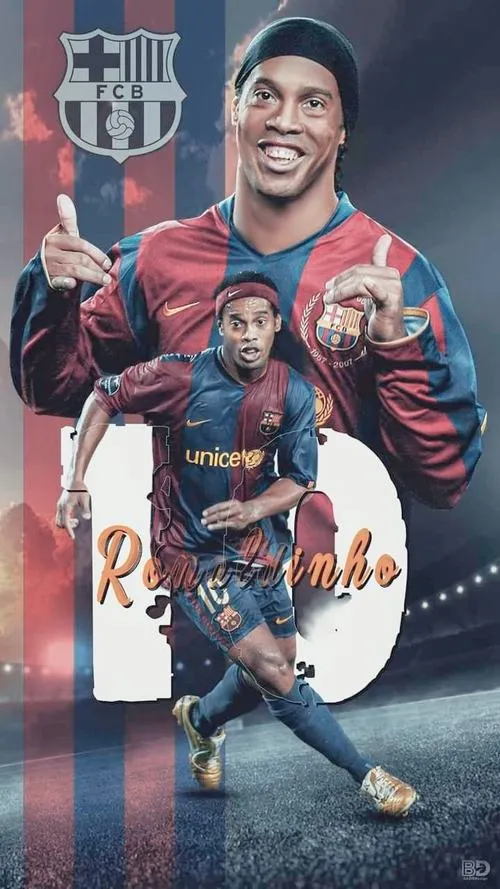 54 Hình Ảnh Ronaldinho với nụ cười và phong thái nghệ sĩ của Phù Thủy Sân Cỏ