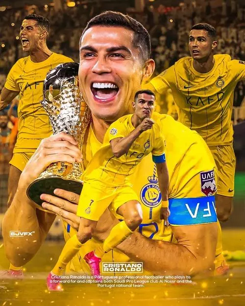 10 Tải ảnh Ronaldo nâng cúp ăn mừng, ánh vàng tràn khung hình, hợp ảnh bìa ngầu sắc nét