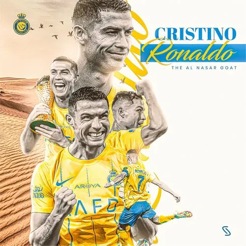 26 Tải ảnh Ronaldo phong cách ký họa, phối nét vẽ và màu vàng xanh, làm hình nền đẹp lạ