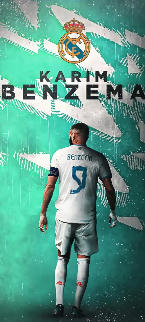 12 Wallpaper King Karim ăn mừng dang tay, pháo sáng hậu cảnh, hiệu ứng hạt bụi bay ngầu