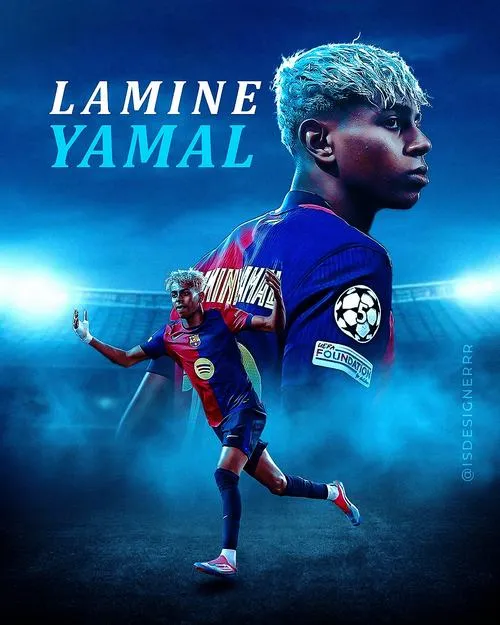 81 Hình Nền Lamine Yamal 4K với tóc xoăn fade đặc trưng và nụ cười rực sáng