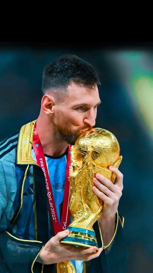 39 Hình nền Messi tông lạnh xanh trắng, phù hợp gu tối giản, nhìn sạch và dễ chịu