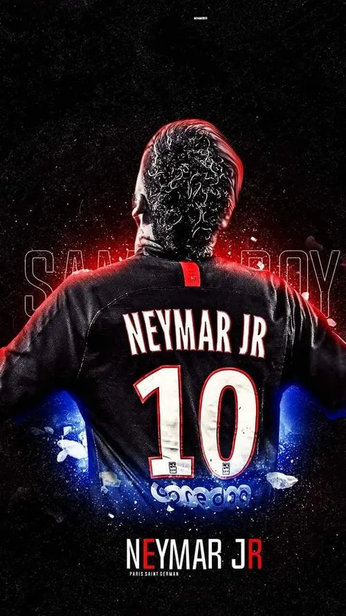 15 Hình nền điện thoại Neymar 4K góc nghiêng, áo đấu nổi màu, độ tương phản cao dễ nhìn giờ