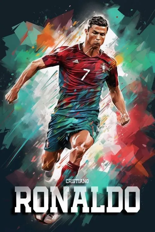 20 Hình nền Ronaldo với huy chương và cúp, đứng thẳng như thủ lĩnh, nhìn ngầu mà trang trọng