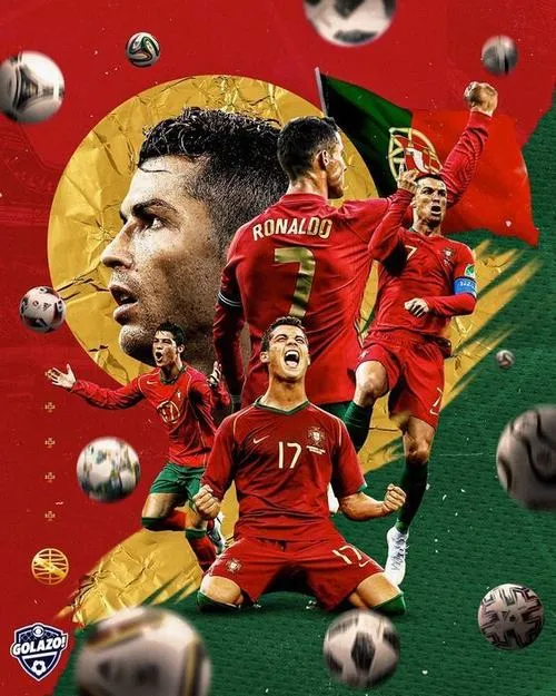 11 Hình nền 4K Ronaldo cận chân dung trong áo tuyển, nét vẽ sắc, hợp gu tối giản đẹp
