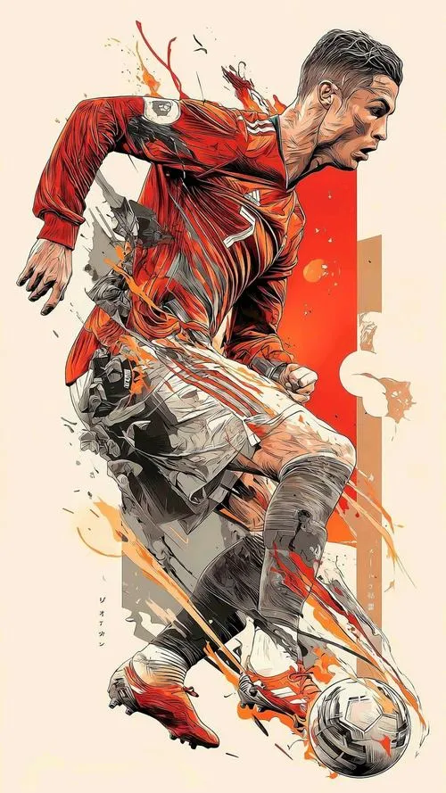 6 Tải ảnh Ronaldo nâng cúp cùng Portugal, ánh đèn sân vận động làm viền sáng cực đẹp