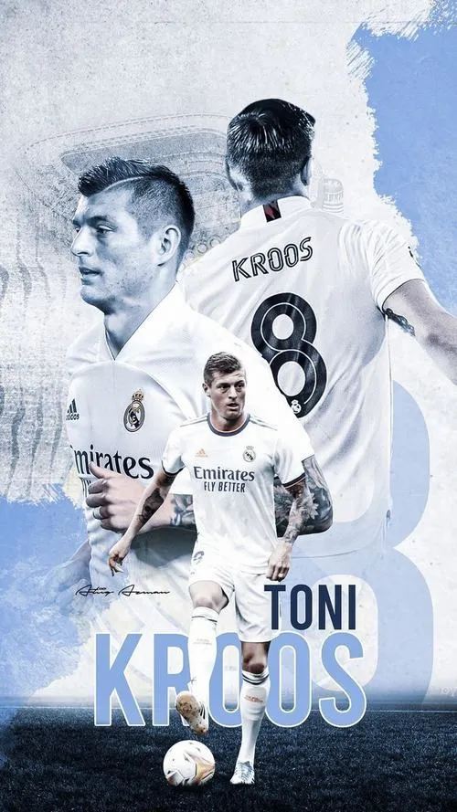 20 Hình nền điện thoại Toni Kroos đẹp góc nghiêng, đôi mắt tập trung, nền tối tối giản dễ đặt icon