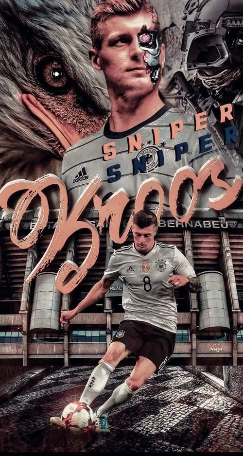 3 Wallpaper Toni Kroos đẹp không chữ, đường bóng rời chân, cảm giác chắc tay kiểu Professor