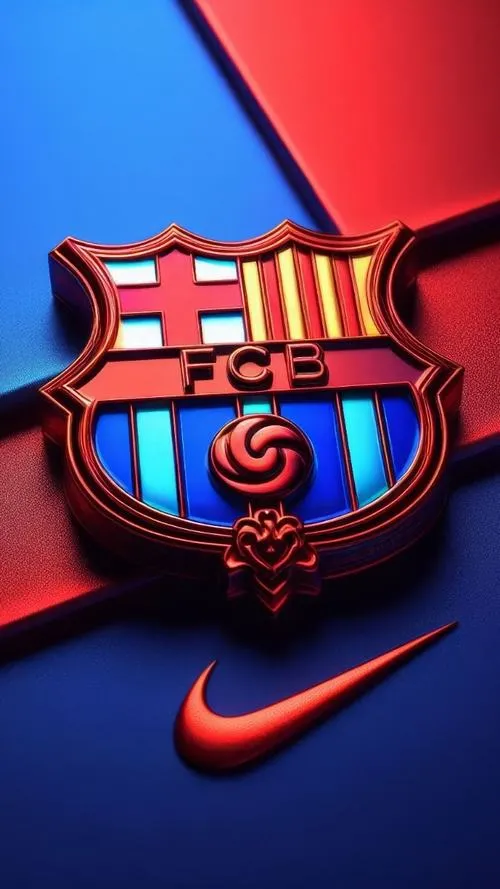 43 Tải ảnh đẹp biểu trưng Barcelona phối nền tối, giữ độ sắc để dùng làm hình nền HD.