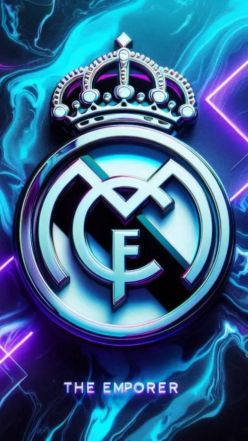 32 Hình nền logo Real Madrid chữ lồng MCF nổi bật, cảm giác hoài cổ nhưng ngầu