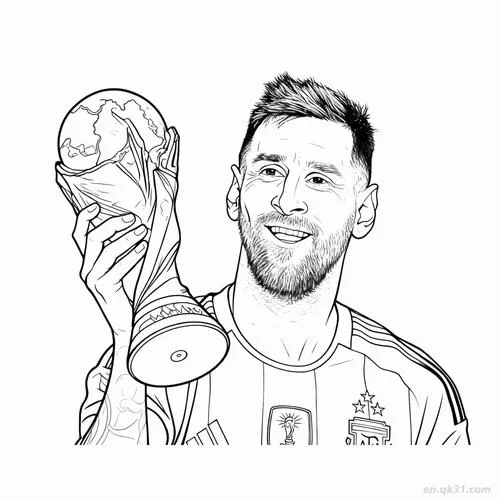 42 33 Tranh Tô Màu Messi đẹp với số 10 siêu ngầu bé tô xong khoe cả nhà mê luôn