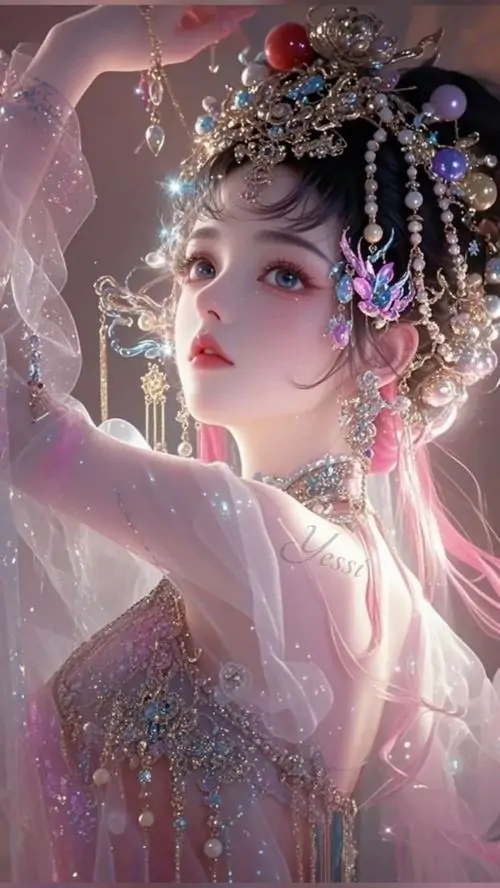 37 Nhân vật ngồi trong bóng tối với áo xanh đỏ chồng lớp, mắt cụp và tóc che nửa gương mặt, nền tranh trôi thành vệt sẫm gợi dư âm Trần Tình Lệnh nơi cảm xúc bị nén lại rất lâu