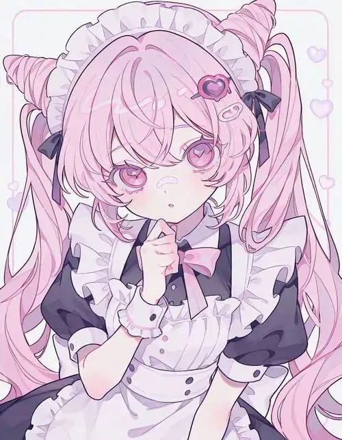 32 Cô gái tóc tím phát sáng trong đêm có phong vị fantasy, nhưng phần gương mặt vẫn giữ nét anime nữ dễ thương nên nhìn không hề xa cách, bức hình hợp làm ảnh bìa cho ai mê màu rực và lãng mạn