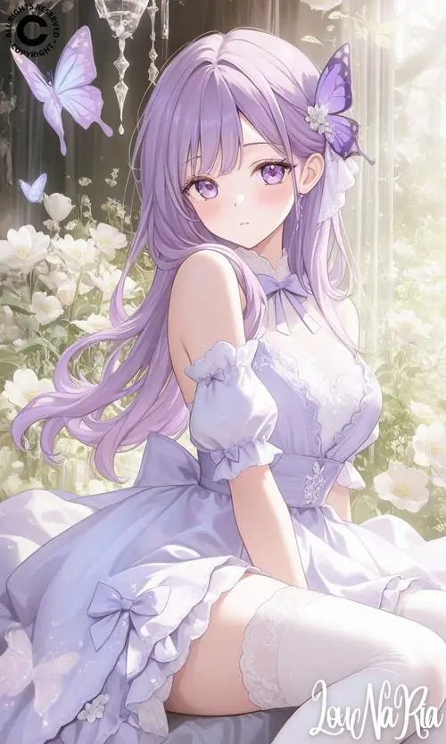 22 Avatar đôi cho những ai yêu thích màu sắc tím với hình ảnh cô gái có mái tóc buộc đuôi ngựa trẻ trung. Hình ảnh mỹ nữ tông tím này nhìn rất cute và tràn đầy năng lượng tích cực cho ngày mới tốt lành.