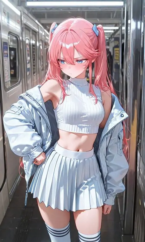 45 Thiếu nữ tóc vàng trong bộ đồ đen vàng ngồi thấp giữa phố sáng gợi không khí giải đấu đêm, thân người hơi nghiêng và tay đặt hờ lên đầu gối tạo thế chủ động, nhìn vào thấy ngay vẻ nghịch và dạn dày trải nghiệm