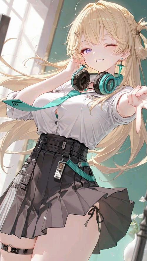 93 Hình Anime Nữ Sinh Dễ Thương và sexy nổi bật với váy xếp ly và nụ cười tươi sáng