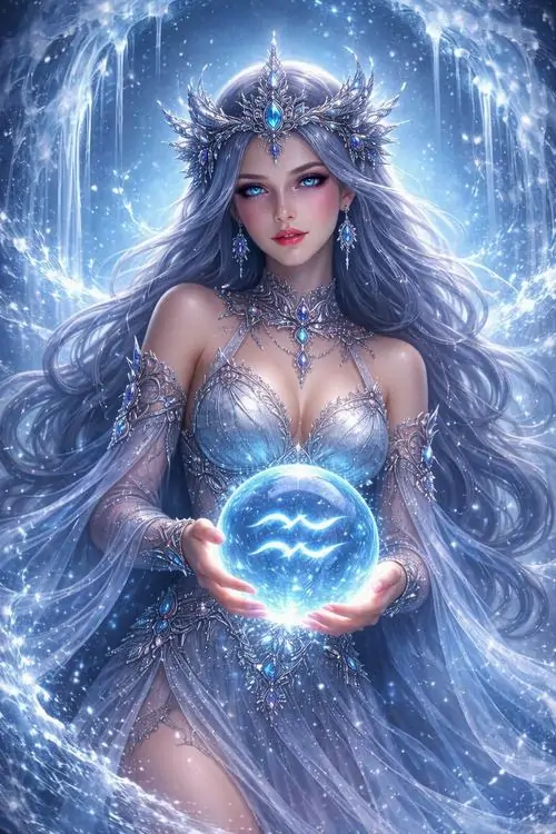 11 Hình nữ Bảo Bình anime mang mộng ảo ngân hà trong từng lớp màu khiến bức ảnh trông sâu và có sức hút tự nhiên