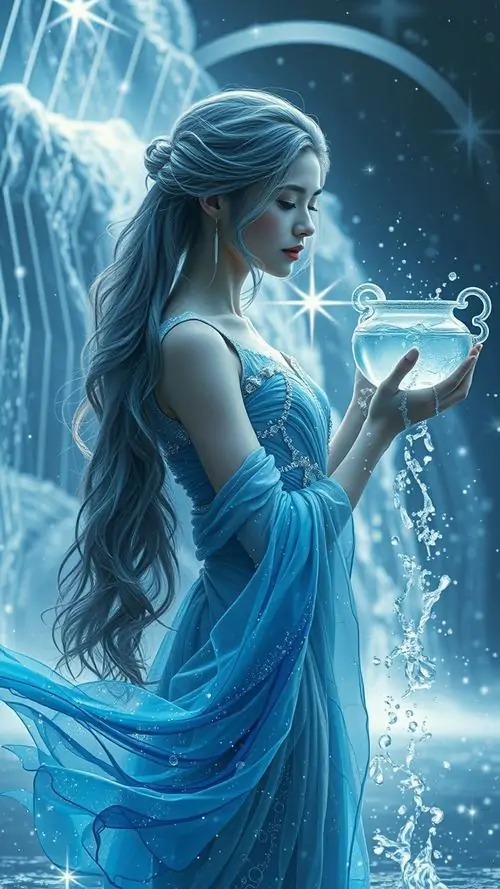 18 Ảnh cung Bảo Bình nữ anime phối cùng Song Tử nữ anime tạo nên khung hình thú vị và giàu cảm giác kết nối thị giác