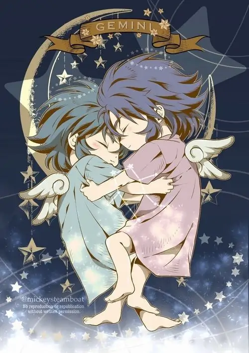 12 Đôi thiên thần bé ngồi nép nhau trong vòng sao, thần thái vui tươi và sắc vàng nhạt khiến ảnh trông êm mắt