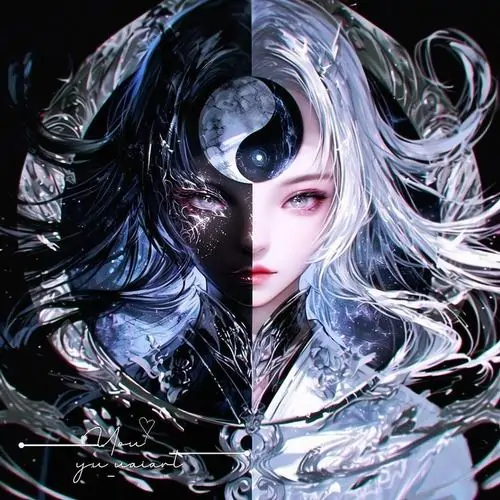 18 Gương mặt nửa sáng nửa tối chiếm trọn khung ảnh, đôi mắt to và sắc bạc lạnh khiến vẻ bí ẩn càng rõ