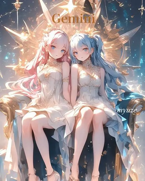 19 Hai thiếu nữ ngồi cạnh nhau dưới hào quang trắng, bố cục cân giữa tạo cảm giác gần gũi mà vẫn rất sang