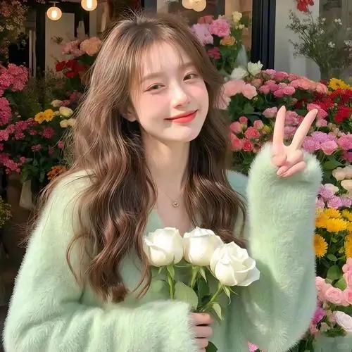 32 Ảnh gái đẹp cười với đôi mắt biết cười, mái tóc buông nhẹ trước vai khiến khung hình trở nên gần gũi và đầy rung động