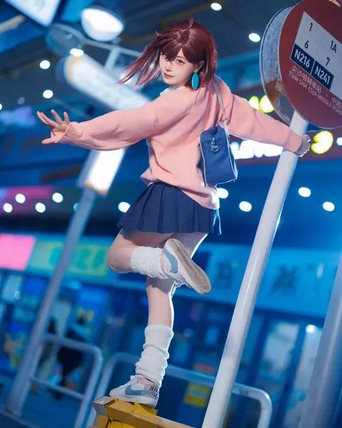 55 Ảnh gái xinh cosplay ghi điểm ở bối cảnh chụp ảnh sạch sáng làm trang phục hóa thân lên màu rõ nét