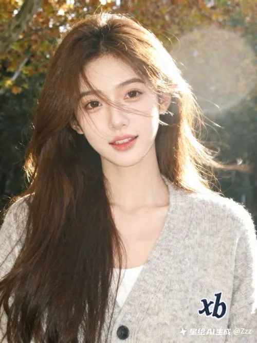 48 Cô nàng ulzzang ngồi cạnh vali ở sảnh chờ với thời trang sân bay trẻ trung tóc sóng nhẹ rơi mềm trước vai