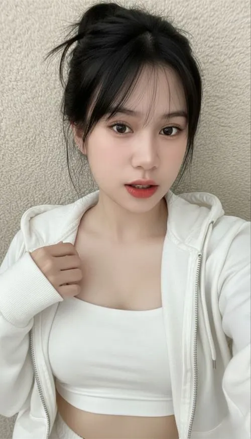 34 Nữ thần K-pop tựa lan can trong váy đen ôm nhẹ đôi mắt có bọng nhẹ khiến biểu cảm càng trẻ trung và cuốn