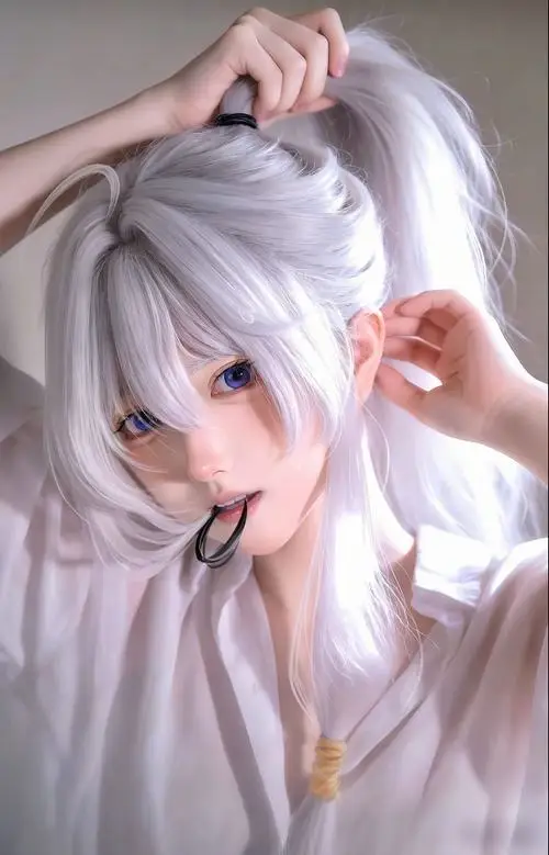 53 Gái đẹp nhập vai nhân vật hoạt hình Nhật Bản với màu pastel nhẹ làm cả khung hình trông dịu và thơ hơn