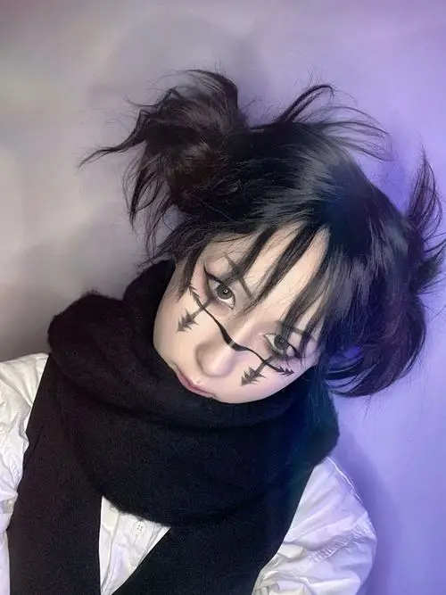 58 Nữ coser vào vai Ram với mái tóc hồng ngắn và màu nhận diện rõ ràng khiến khung hình rất bắt mắt