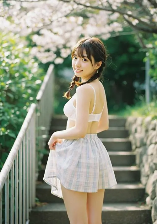 44 Ảnh gái xinh mặc váy ngắn khiến người xem ấn tượng bởi nét năng động đầy cuốn hút