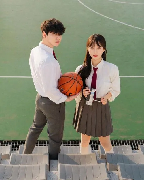 50 Gái đẹp cấp 2 cười ngặt nghẽo giờ ra chơi, sân trường nắng nhẹ làm nổi bật nụ cười trong trẻo