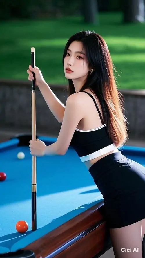 13 Ngắm ảnh gái xinh chơi bida với ánh mắt sắc sảo và body cực kỳ nổi bật