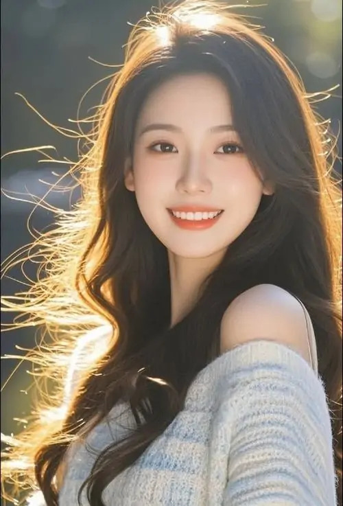 17 Ảnh gái dễ thương cười lúc xoay người, mái tóc ôm lấy gương mặt thanh tú làm khung hình thêm mềm và đầy cuốn hút