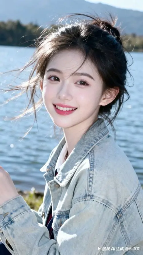 7 Ảnh thiếu nữ rạng rỡ bên ô cửa, vẻ đẹp tự nhiên hiện lên rõ qua nụ cười hiền và ánh nhìn rất đỗi chân thành