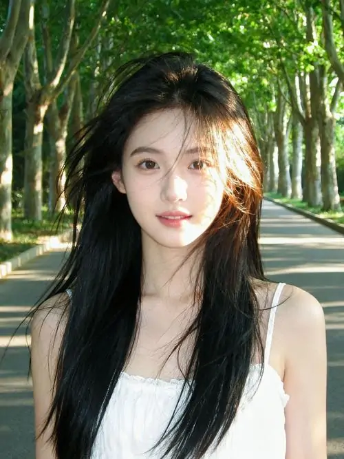 8 Ảnh hot girl cười khi vuốt tóc, ánh nhìn mềm mại khiến khung hình mang nét dịu êm và chút xao xuyến khó gọi thành lời