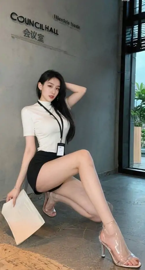 15 Ảnh gái xinh mặc váy công sở trong phong cách văn phòng hiện đại và thanh lịch