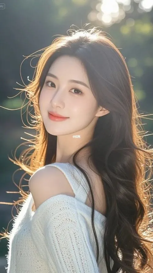 14 Mỹ nhân Nhật Bản đứng dưới nắng chiều trong áo trắng lệch vai làm nổi ngực cùng thần thái cuốn hút rất dịu dàng.