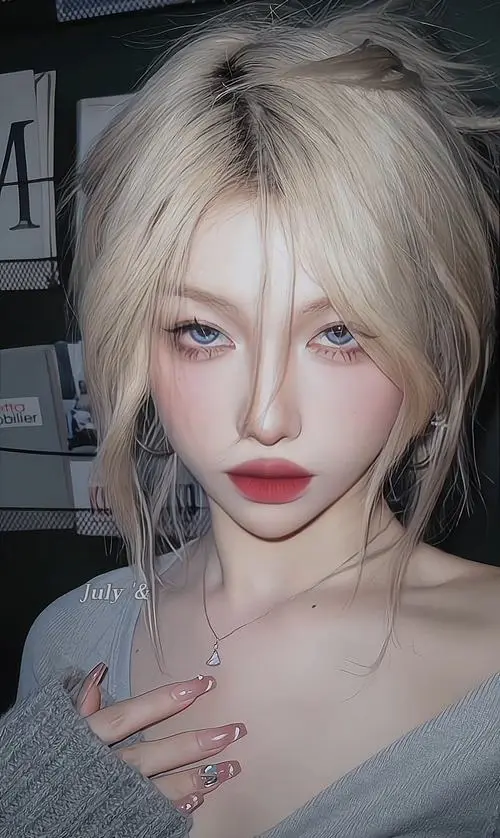 1 Ảnh gái xinh tóc vàng nổi bật với thần thái sang chảnh và vẻ đẹp rạng rỡ cuốn hút mọi ánh nhìn