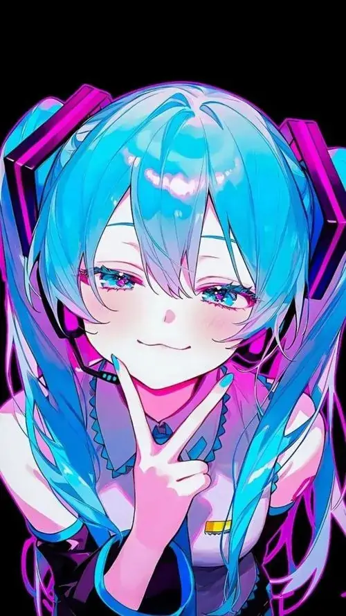 47 Nữ kiếm sĩ tóc xanh cài nơ nhìn thẳng đầy tập trung, lớp băng và sắc trời lạnh tạo thế đối lập thú vị với gương mặt mềm, đây là ảnh hoạt họa có biểu cảm trong trẻo và bộ đồ là phần tăng cảm giác gần gũi