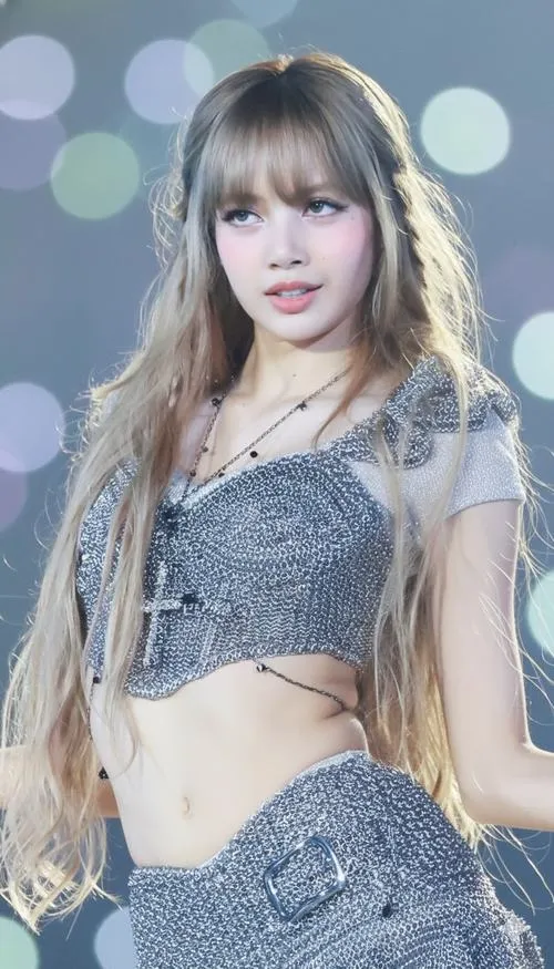 4 Em út quốc tế trên sân khấu diện áo bạc ôm dáng nhìn lạnh và vòng eo thon bắt mắt