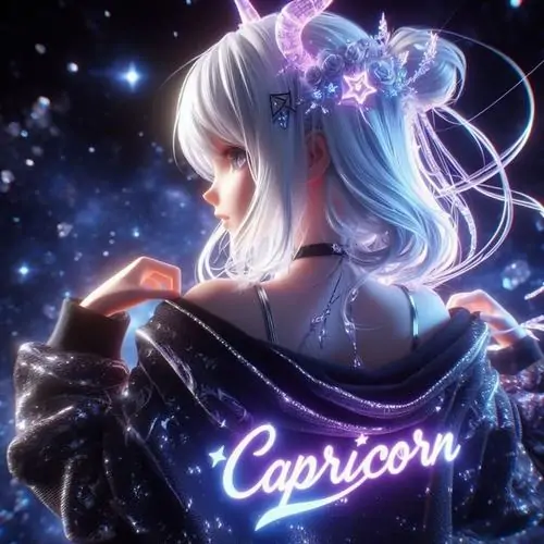 143 115 Hình Ảnh Cung Ma Kết từ Anime Cute tới hình nền đầy khí chất vững vàng kiên định